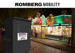 Foto mobile Stromversorgung, hier: Kirmes