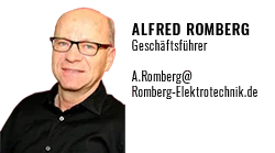 Geschäftsführer Romberg Elektrotechnik